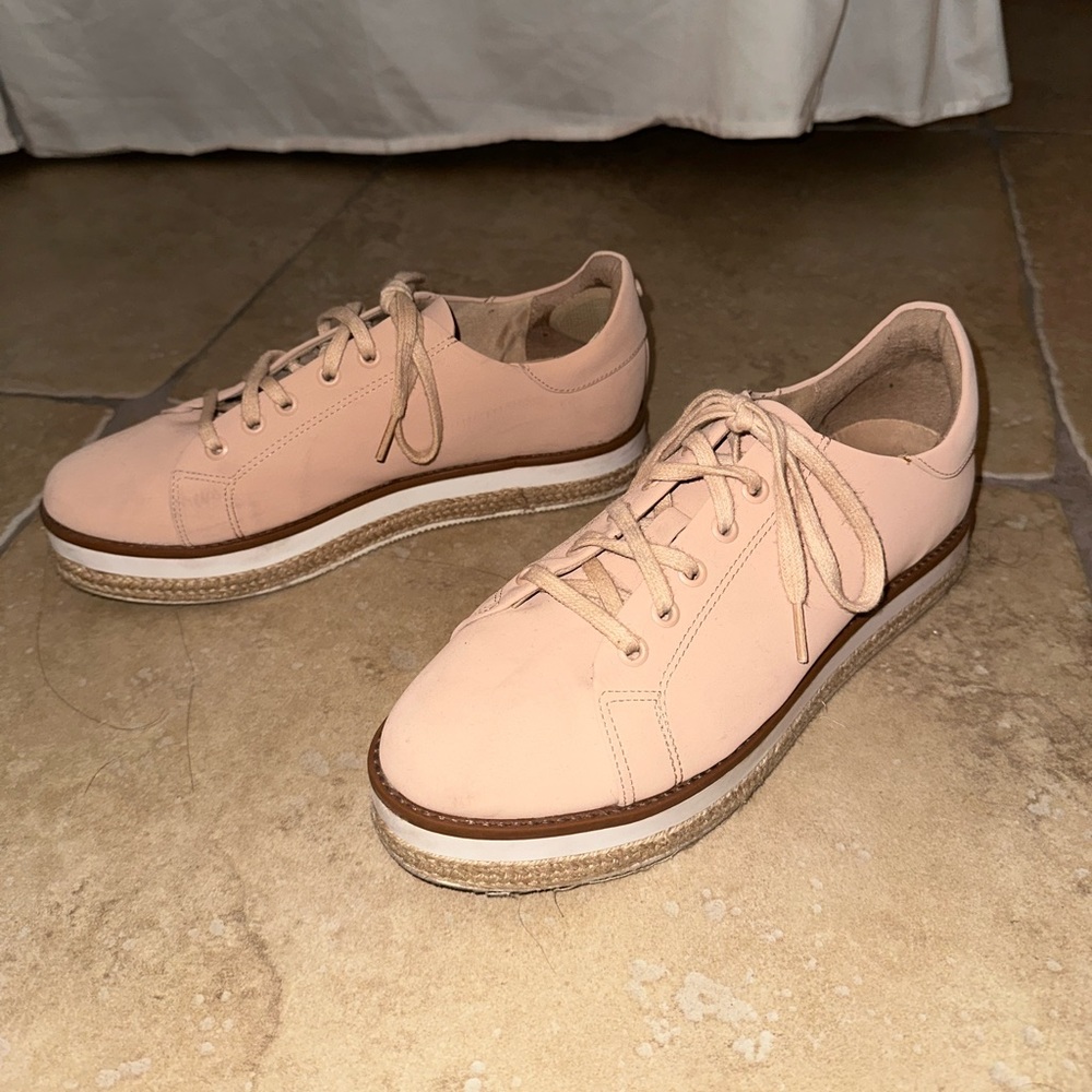 Platform Pink Sneakers